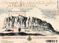 Il foglietto per «San Marino 2007»