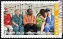 Due i francobolli emessi per il Museo delle comunicazioni; qui l'1,00 franco