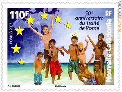 Il francobollo è stato emesso nell’isola della Melanesia il 10 maggio