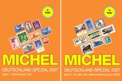 La fine della Seconda guerra mondiale separa i due volumi del catalogo specializzato di Germania, firmato dalla Michel