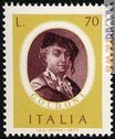 Il francobollo emesso trenta anni fa dall'Italia