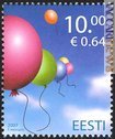 Il colorato francobollo estone, al debutto domani