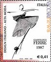Il francobollo per Gianfranco Ferré