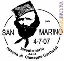 L'annullo di San Marino per il 4 luglio