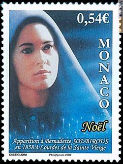 Il nuovo francobollo dal doppio significato: l'augurio natalizio e il ricordo di Bernadette Soubirous
