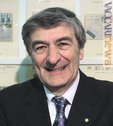 Il presidente della Federazione fra le società filateliche italiane, Piero Macrelli