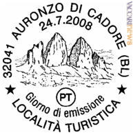 Il francobollo turistico per le Tre cime di Lavaredo: l'annullo speciale che verrà impiegato nel giorno di emissione