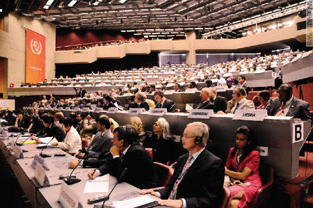 Vi partecipano delegati provenienti dalla maggior parte dei 191 Paesi membri (© Unione postale universale)