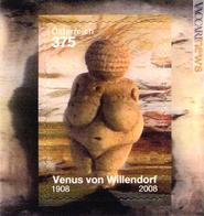 Il francobollo lenticolare per la “Venere di Willendorf”