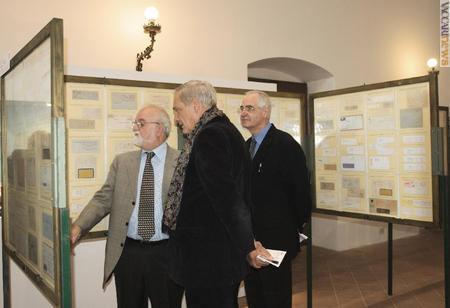 Da sinistra: il rieletto presidente Aicam Paolo Padova, Roberto Pirzio Biroli ed il presidente del Circolo “Lucio Manzini” Sandro Iervasutti