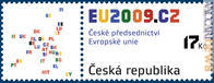 Repubblica Ceca: il francobollo per il semestre alla guida dell'Ue