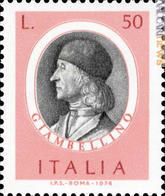 Il francobollo emesso dall’Italia nel 1974