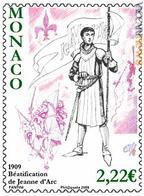 Il francobollo monegasco dedicato alla “Pulzella”