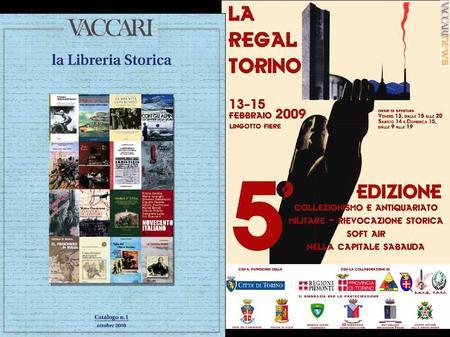 Il catalogo della “Libreria storica” verrà distribuito alla “Regàl Torino”