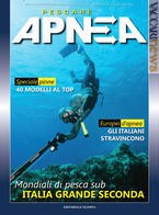 La copertina del numero 0 di “Pescare Apnea”