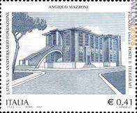 L'omaggio dentellato ad Angiolo Mazzoni del 30 giugno 2003