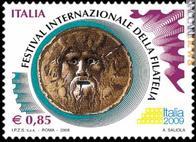 Altri francobolli, come questo, porteranno il marchio di “Italia 2009”