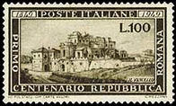 Il 100 lire per la Repubblica romana