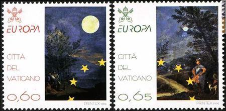 I due francobolli PostEurop