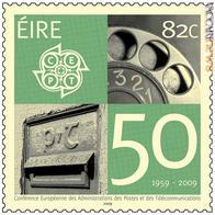 Il francobollo distribuito oggi da Dublino