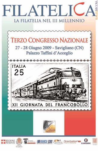 In omaggio alla tradizione industriale cittadina, il logo dell'evento richiama un francobollo ferroviario
