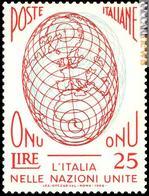 Uno dei due francobolli italiani del 1956