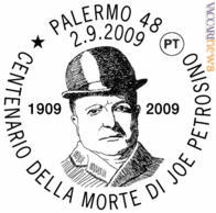 Oggi l'omaggio marcofilo per Joe Petrosino, ucciso un secolo fa