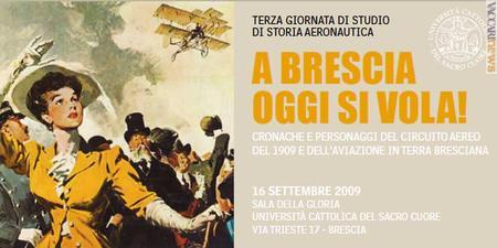 Dopo Montichiari, domani tocca a Brescia ricordare il “Circuito aereo”