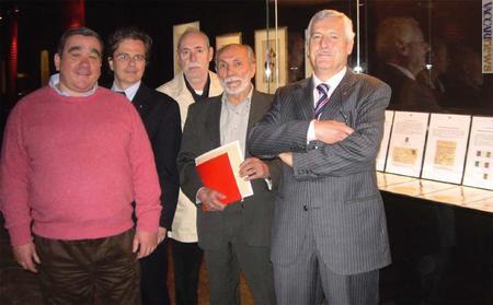 Da sinistra, i soci Aspot: Lorenzo Amorini, Giovanni Guerri, Luciano Grazzini, Lorenzo Veracini ed Alessandro Papanti