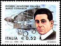Il francobollo che l’Italia ha dedicato all’autore