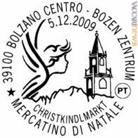 Natale a Bolzano: l’annullo del 5 dicembre