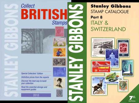 Il Regno Unito, l'area italiana ed elvetica viste dalla Stanley Gibbons