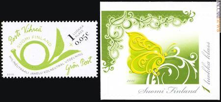 Il francobollo “verde” e la nuova versione per i personalizzabili 