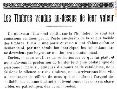 L’articolo della rivista francese pubblicato cent’anni fa