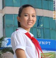 La vincitrice del concorso dell'Upu, la vietnamita Ho Thi Hieu Hien