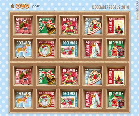 L'altra faccia del Natale neerlandese: i dieci soggetti differenti nella confezione da due serie