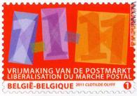 Il francobollo belga annunciato per il 3 gennaio