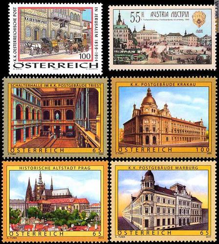 I sei francobolli: l'ultimo, per Marburgo, è giunto oggi