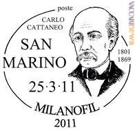 A “Milanofil”, San Marino ricorderà Carlo Cattaneo