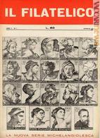 La copertina del “Filatelico” (gennaio 1961), dedicata alla serie