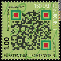 Il francobollo per la Liechtensteinische landesbank…
